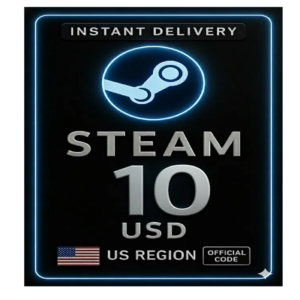 Steam Wallet Card 10 USD