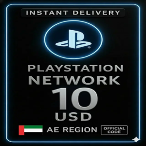 PlayStation Network Gift Card 10$ UAE