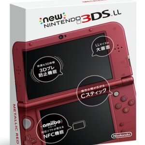 New Nintendo 3dsll Metallic Red