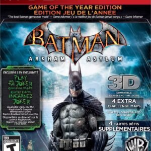 Playstation 3 - Batman: Arkham Asylum (Game of the Year Edition)